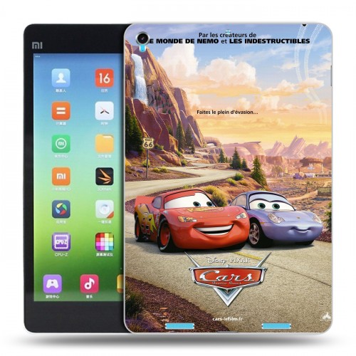 Дизайнерский силиконовый чехол для Xiaomi MiPad Тачки