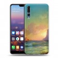 Дизайнерский силиконовый с усиленными углами чехол для Huawei P20 Pro