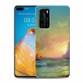 Дизайнерский пластиковый чехол для Huawei P40