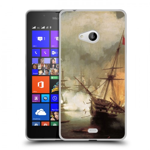 Дизайнерский пластиковый чехол для Microsoft Lumia 540