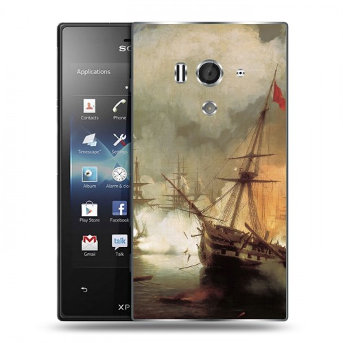 Дизайнерский пластиковый чехол для Sony Xperia acro S