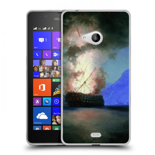 Дизайнерский пластиковый чехол для Microsoft Lumia 540