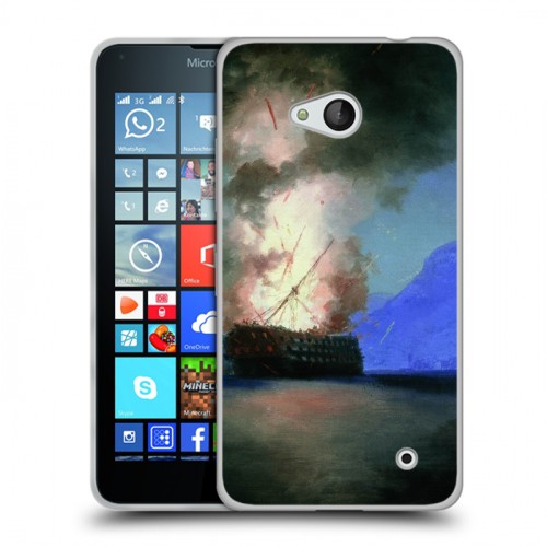 Дизайнерский пластиковый чехол для Microsoft Lumia 640