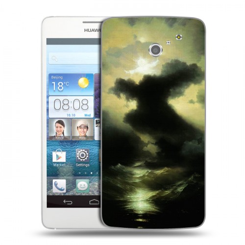 Дизайнерский пластиковый чехол для Huawei Ascend D2