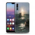 Дизайнерский силиконовый с усиленными углами чехол для Huawei P20 Pro