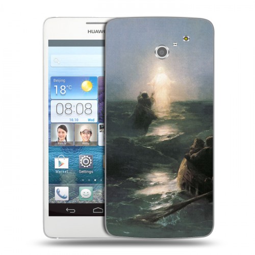 Дизайнерский пластиковый чехол для Huawei Ascend D2