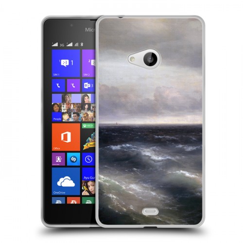 Дизайнерский пластиковый чехол для Microsoft Lumia 540