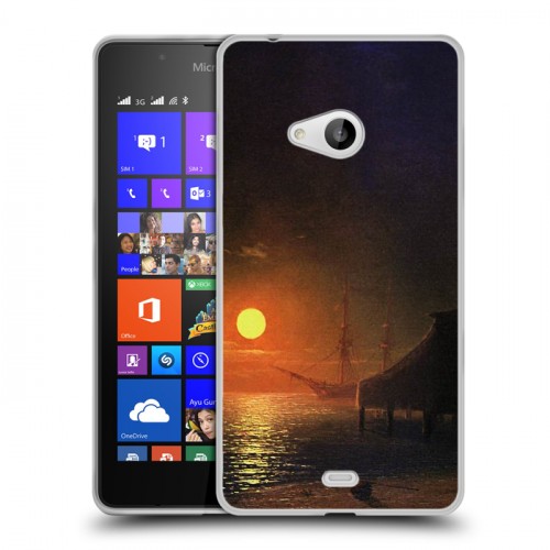 Дизайнерский пластиковый чехол для Microsoft Lumia 540