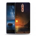 Дизайнерский пластиковый чехол для Nokia 8