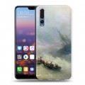 Дизайнерский силиконовый с усиленными углами чехол для Huawei P20 Pro