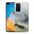 Дизайнерский пластиковый чехол для Huawei P40