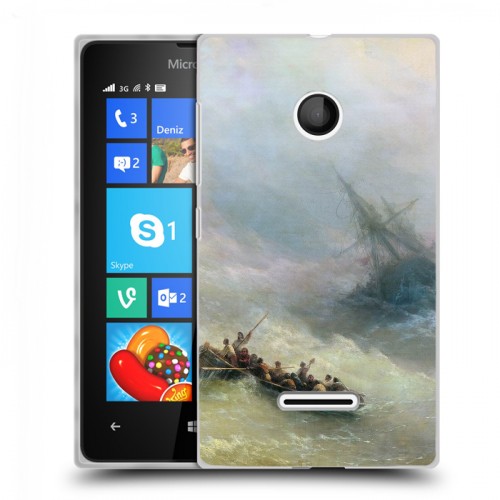 Дизайнерский пластиковый чехол для Microsoft Lumia 435