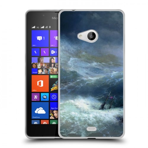 Дизайнерский пластиковый чехол для Microsoft Lumia 540