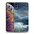 Дизайнерский силиконовый чехол для Iphone Xs Max