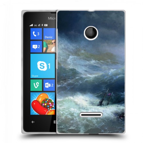 Дизайнерский пластиковый чехол для Microsoft Lumia 435