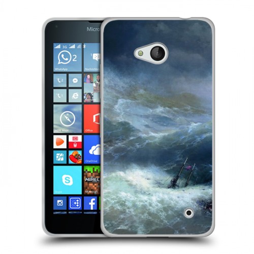 Дизайнерский пластиковый чехол для Microsoft Lumia 640