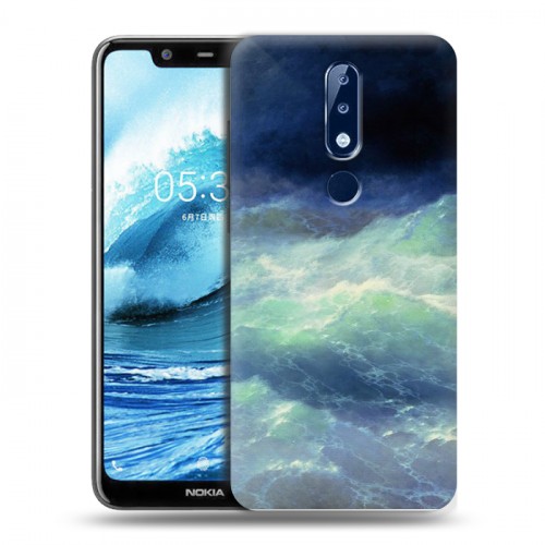 Дизайнерский силиконовый чехол для Nokia 5.1 Plus