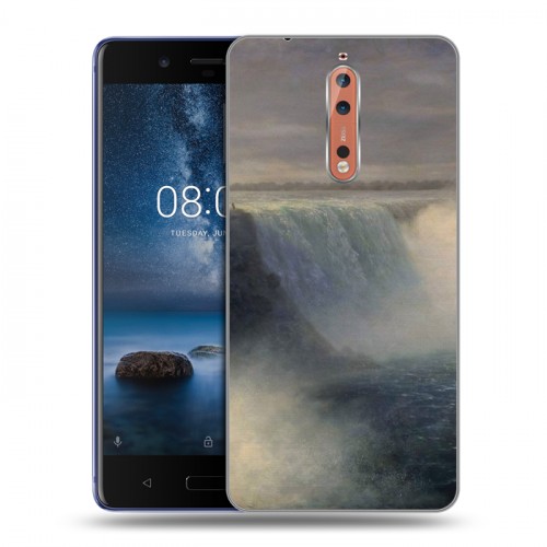 Дизайнерский пластиковый чехол для Nokia 8