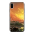 Дизайнерский силиконовый чехол для Iphone x10