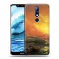 Дизайнерский силиконовый чехол для Nokia 5.1 Plus