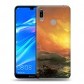 Дизайнерский пластиковый чехол для Huawei Y6 (2019)