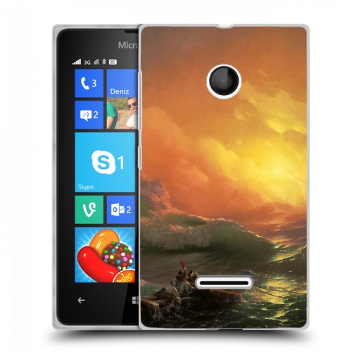 Дизайнерский пластиковый чехол для Microsoft Lumia 435