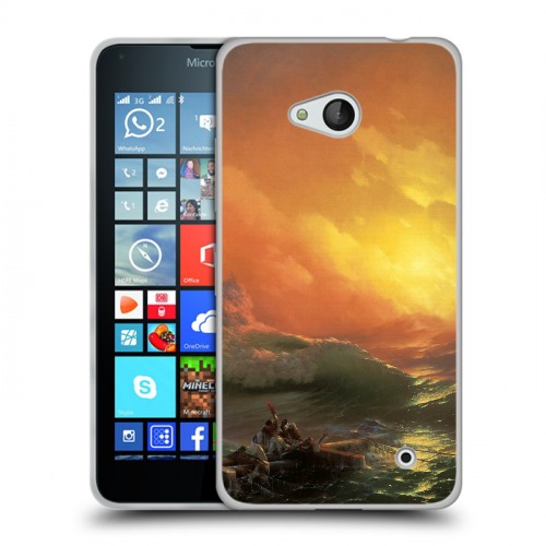 Дизайнерский пластиковый чехол для Microsoft Lumia 640