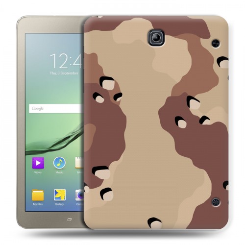 Дизайнерский силиконовый чехол для Samsung Galaxy Tab S2 8.0 Камуфляжи