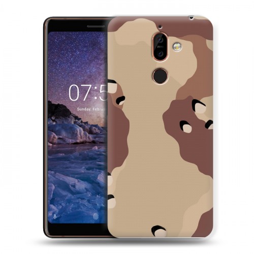 Дизайнерский пластиковый чехол для Nokia 7 Plus Камуфляжи