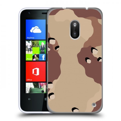 Дизайнерский пластиковый чехол для Nokia Lumia 620 Камуфляжи