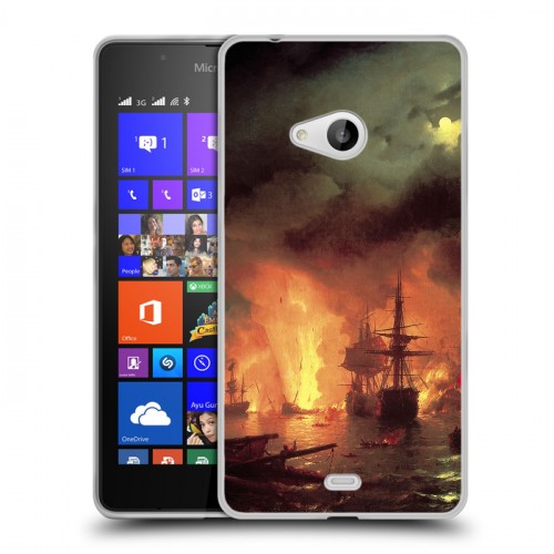 Дизайнерский пластиковый чехол для Microsoft Lumia 540