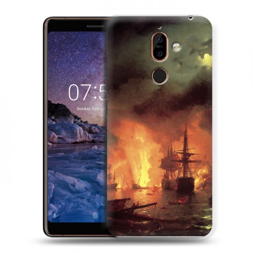 Дизайнерский пластиковый чехол для Nokia 7 Plus