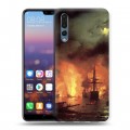 Дизайнерский силиконовый с усиленными углами чехол для Huawei P20 Pro