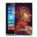 Дизайнерский пластиковый чехол для Microsoft Lumia 435