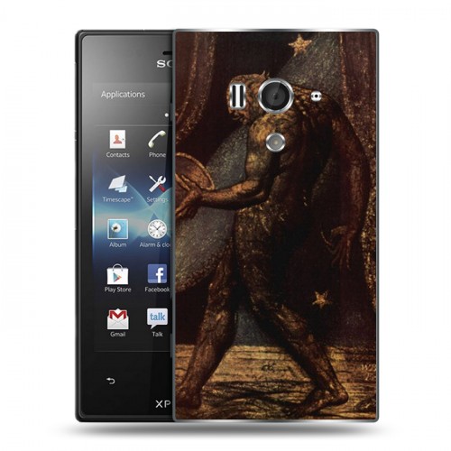 Дизайнерский пластиковый чехол для Sony Xperia acro S