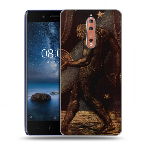 Дизайнерский пластиковый чехол для Nokia 8