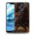 Дизайнерский пластиковый чехол для Nokia 5.1 Plus