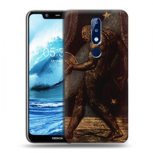 Дизайнерский силиконовый чехол для Nokia 5.1 Plus