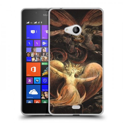 Дизайнерский пластиковый чехол для Microsoft Lumia 540