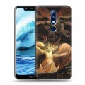 Дизайнерский силиконовый чехол для Nokia 5.1 Plus