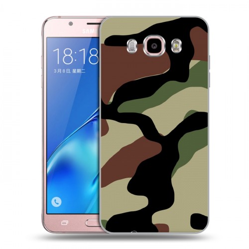 Дизайнерский силиконовый с усиленными углами чехол для Samsung Galaxy J5 (2016) Камуфляжи