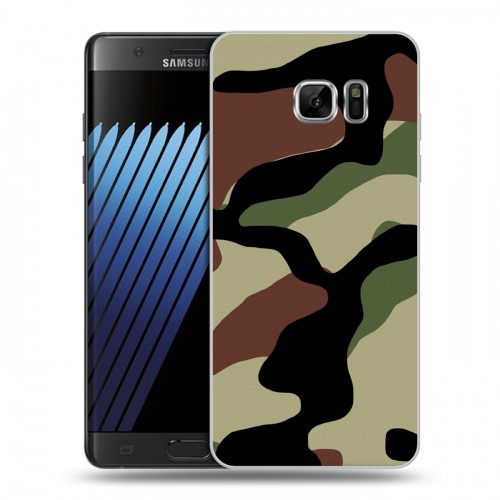 Дизайнерский пластиковый чехол для Samsung Galaxy Note 7 Камуфляжи