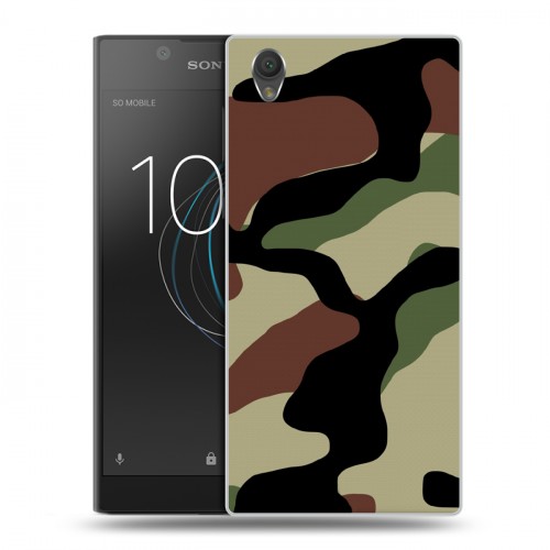 Дизайнерский пластиковый чехол для Sony Xperia L1 Камуфляжи