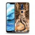 Дизайнерский пластиковый чехол для Nokia 5.1 Plus