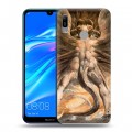 Дизайнерский пластиковый чехол для Huawei Y6 (2019)