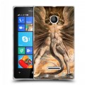 Дизайнерский пластиковый чехол для Microsoft Lumia 435