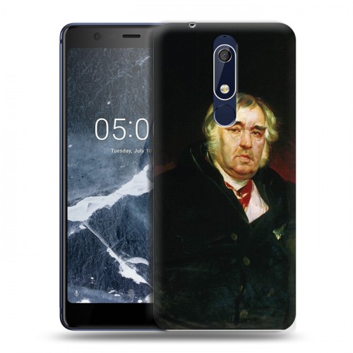 Дизайнерский пластиковый чехол для Nokia 5.1