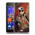 Дизайнерский пластиковый чехол для Microsoft Lumia 540