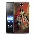 Дизайнерский пластиковый чехол для Sony Xperia TX