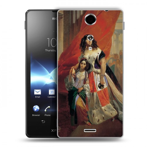 Дизайнерский пластиковый чехол для Sony Xperia TX